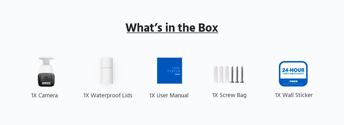 ANNKE H.265+ 4K Ultra HD IP Camera 4X Optical Zoom Dome Camera Home 8MP Night Vision Security Camera 2.8mm poe camera outdoor 4k