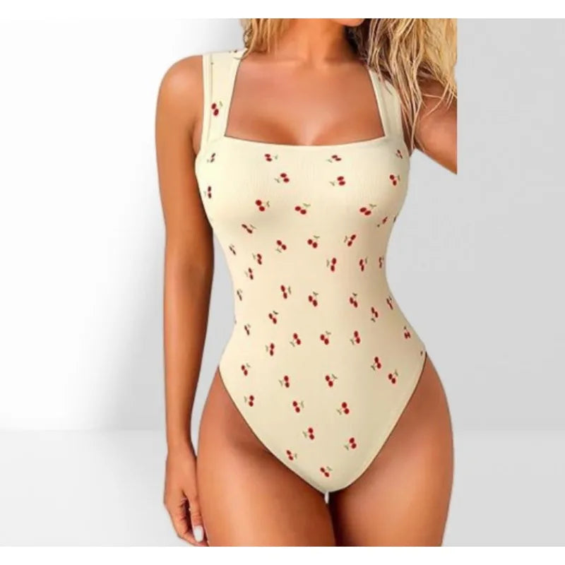 Off-Shoulder Knit Bodysuit