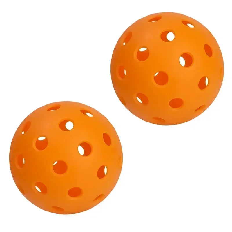 Outdoor Pickleball Balls — 40-Hole Tournament Standard (74 mm, PE Material)