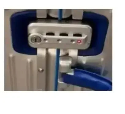 Carrylove 20"26"30 Inch Big Aluminum Trolley Suitcase Trunk Metallic Large Rolling Luggage Bag On Wheels