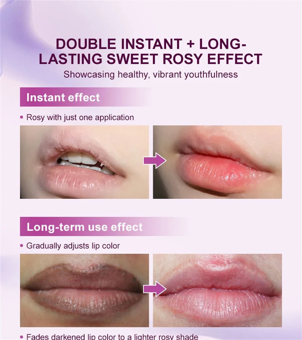 Remove Dark Lip Balm Fast Lightening Pink Lip Exfoliating Fade Lip Line Dead Skin Moisturizer Korean Care Products Beauty Health