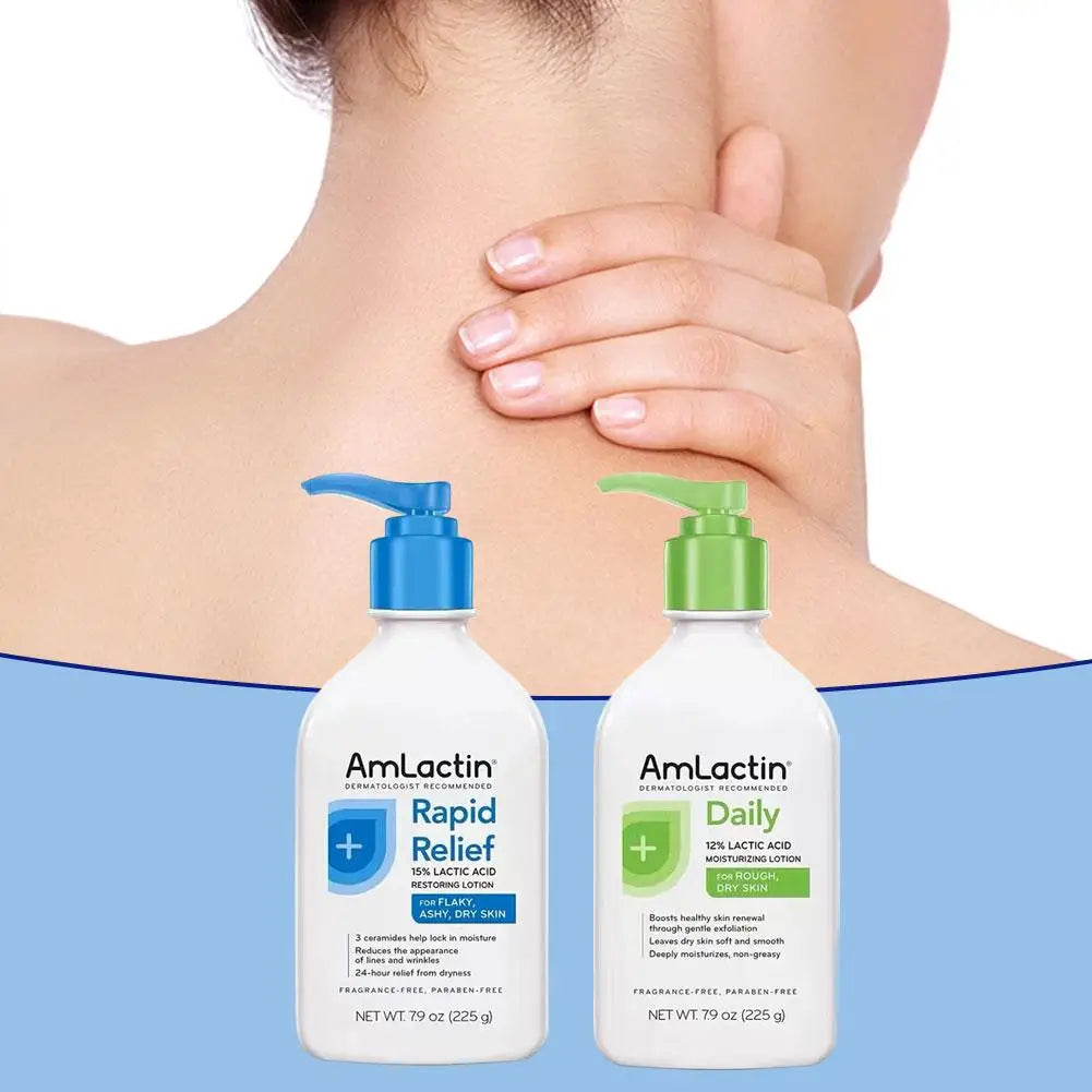 Amlactin Rapid Relief Restoring Lotion Daily Moisturizing Lotion for Rough Dry Skin Body Care Lotion Cream Moisturizing