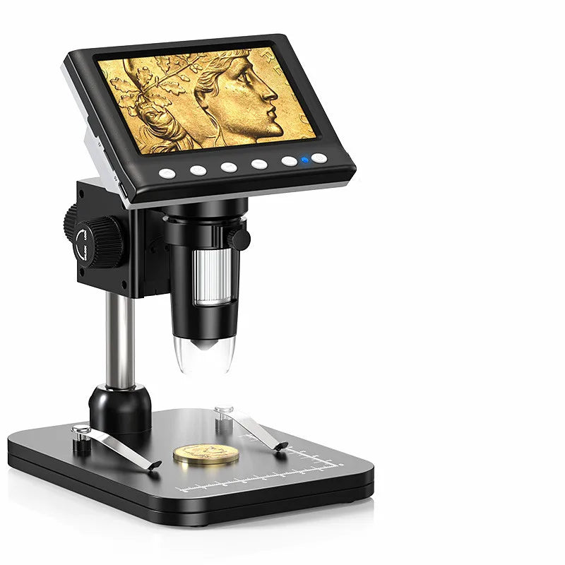 Hayve 4.3" Digital Microscope 1000X (1080P, 8 LEDs, PC View)