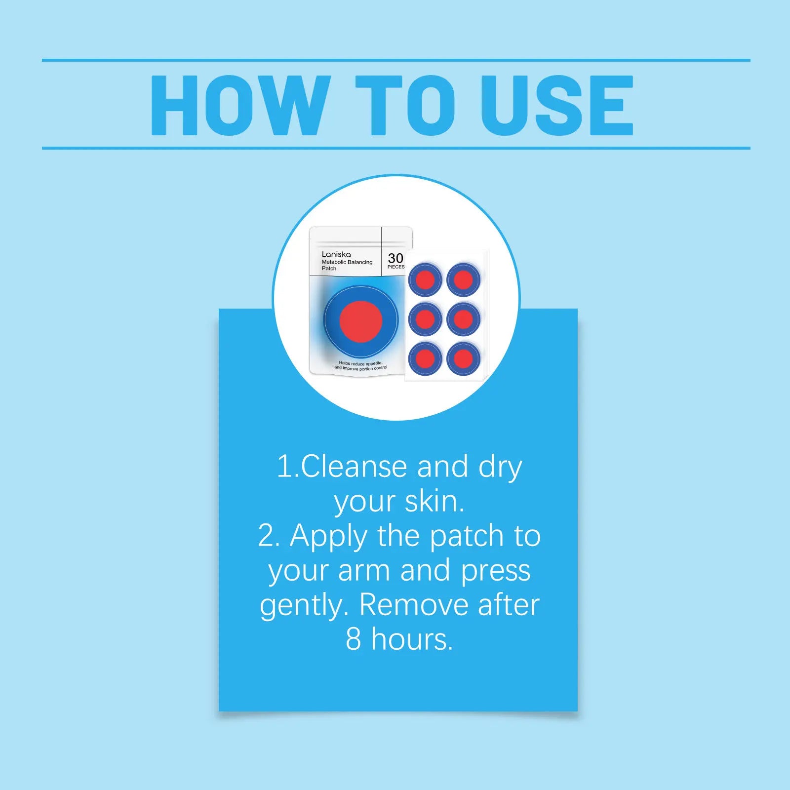 Premium Body Care Patch - Gentle Daily Skin Care,Lightweight & Moisturizing Formula, Portable Nourishing Patch for On-the-Go Use