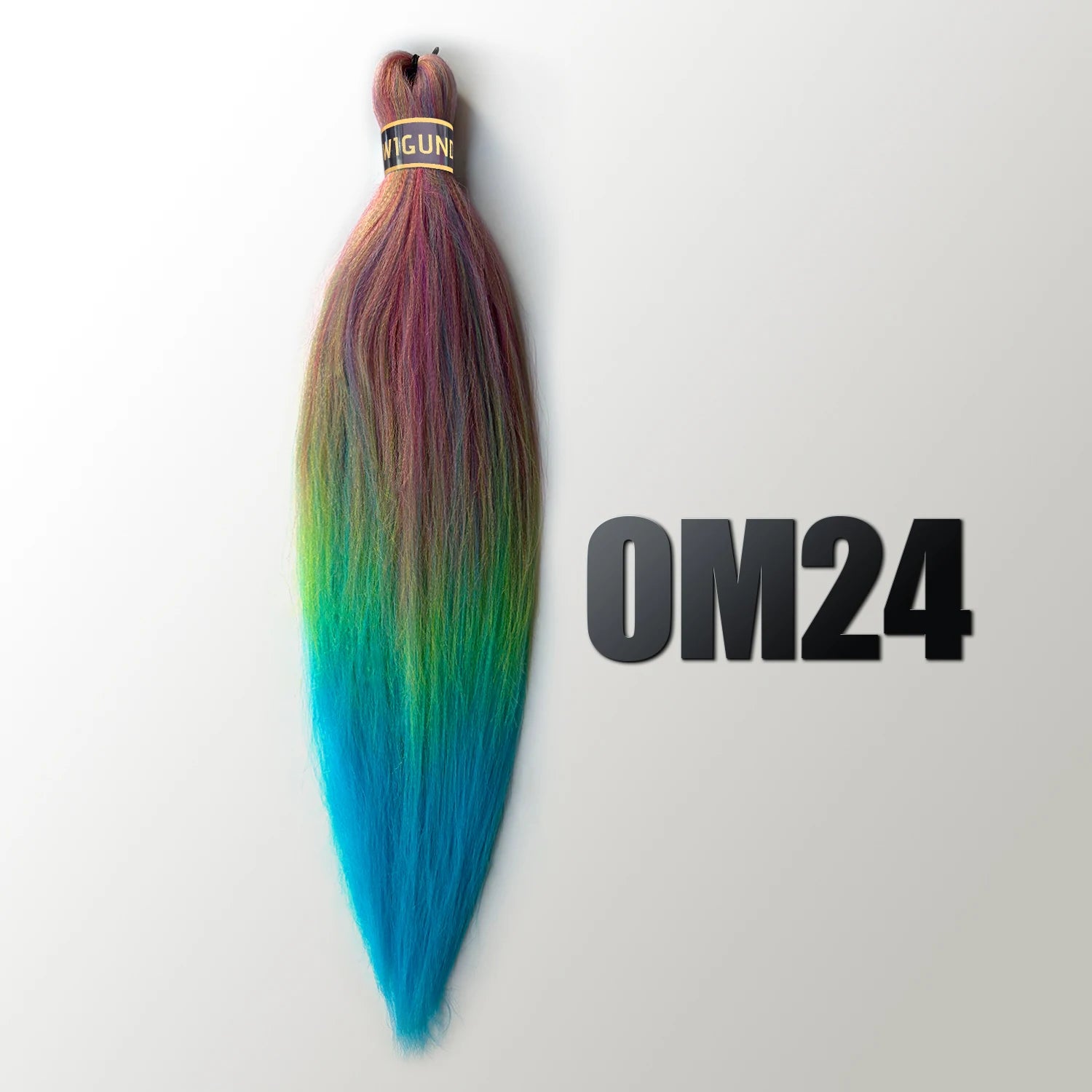 Wigundle Pre-Stretched Braiding Hair — EZ Crochet Yaki Straight (Flame-Retardant Kanekalon)