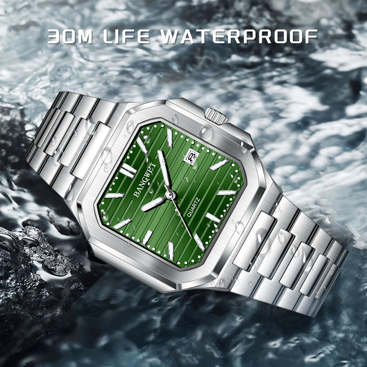 BANGWEI Women's wristwatch casual fashion luxury quartz Ladies clock luminous calendar vintage elegant Watch women montre femme