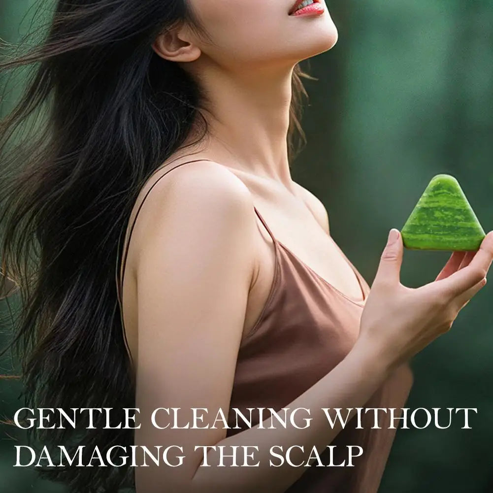 Natural Herbal Shampoo Soap Brand Usman Grass Hair Nourishing Strengthens Roots Controls Oil Cleanses Scalp Plant Handmade Soap