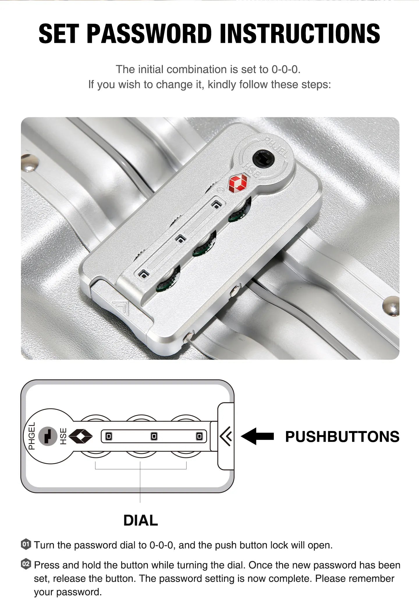 AIWEINY Aluminum Frame Suitcase PC Hard Shell Pressure-Resistant Travel Luggage, 360° Silent Swivel Wheels, with TSA Lock.