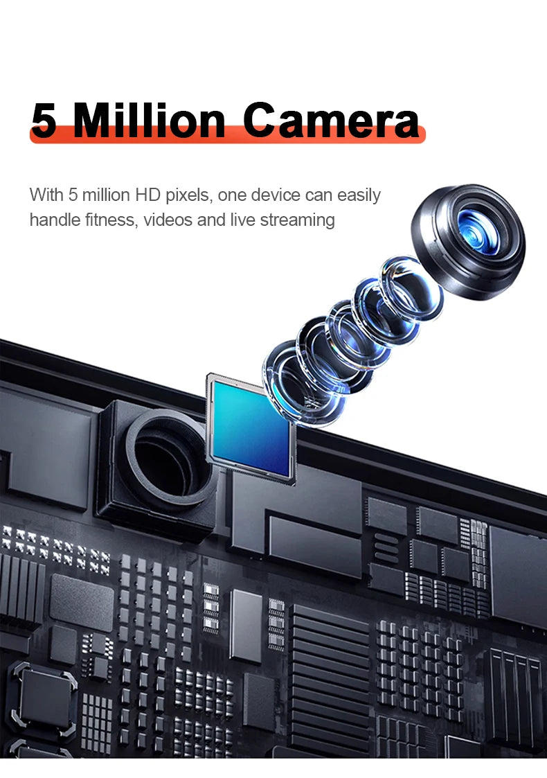 32 Inch Movable With Stand Smart Home Business TV Wireless Smart TV With Rotating Wheels Touch Screen Portable TV﻿