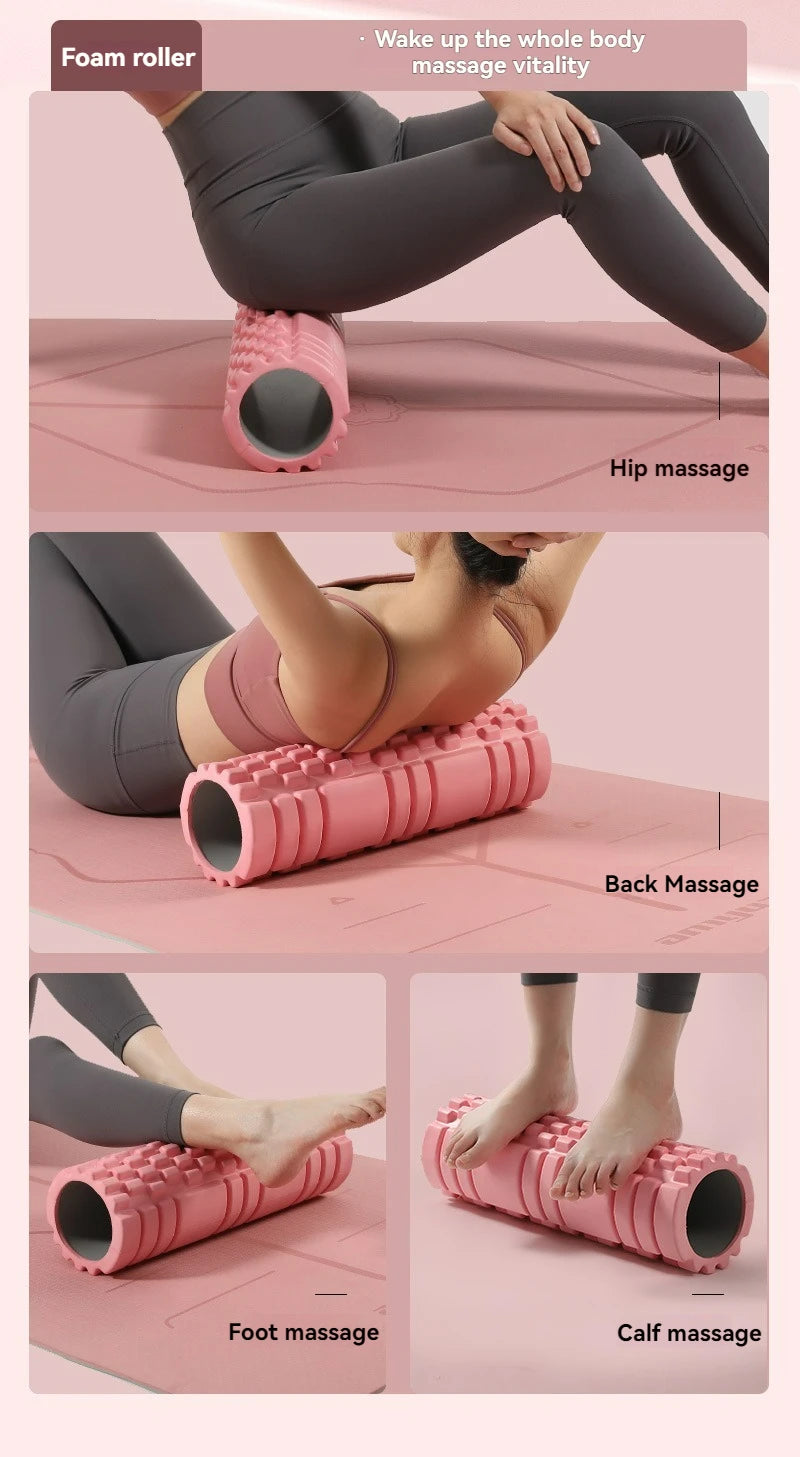 Foam roller eva hollow yoga column muscle relaxation roller yoga fitness Pilates products