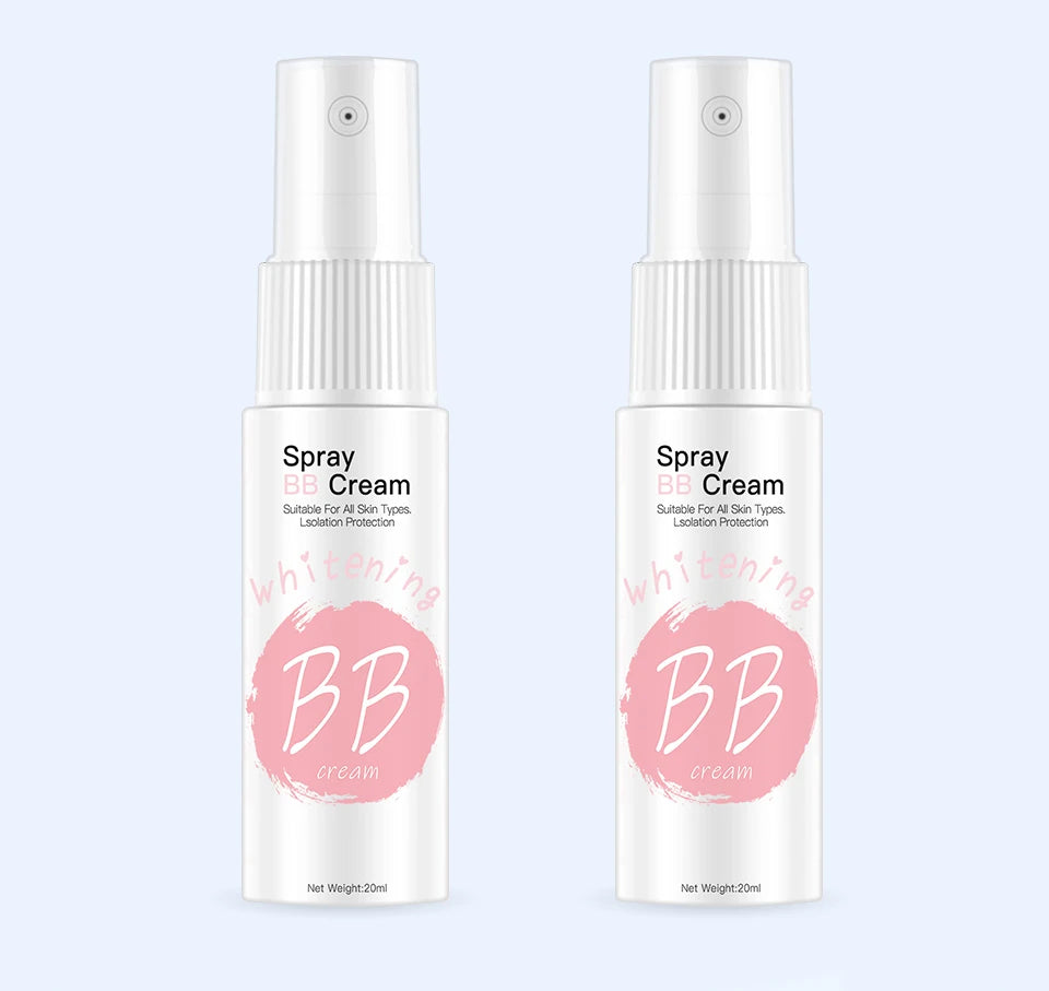 Moisturizing Base Spray BB Cream Waterproof Concealer Brighten Face Beauty Whitening Skin Care High Coverage Makeup Base