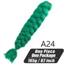 Xpression Synthetic Big Braids Crochet Hair Braids Extensions Yaki Straight Hair Women's Jumbo Braids Hair Daily Wear