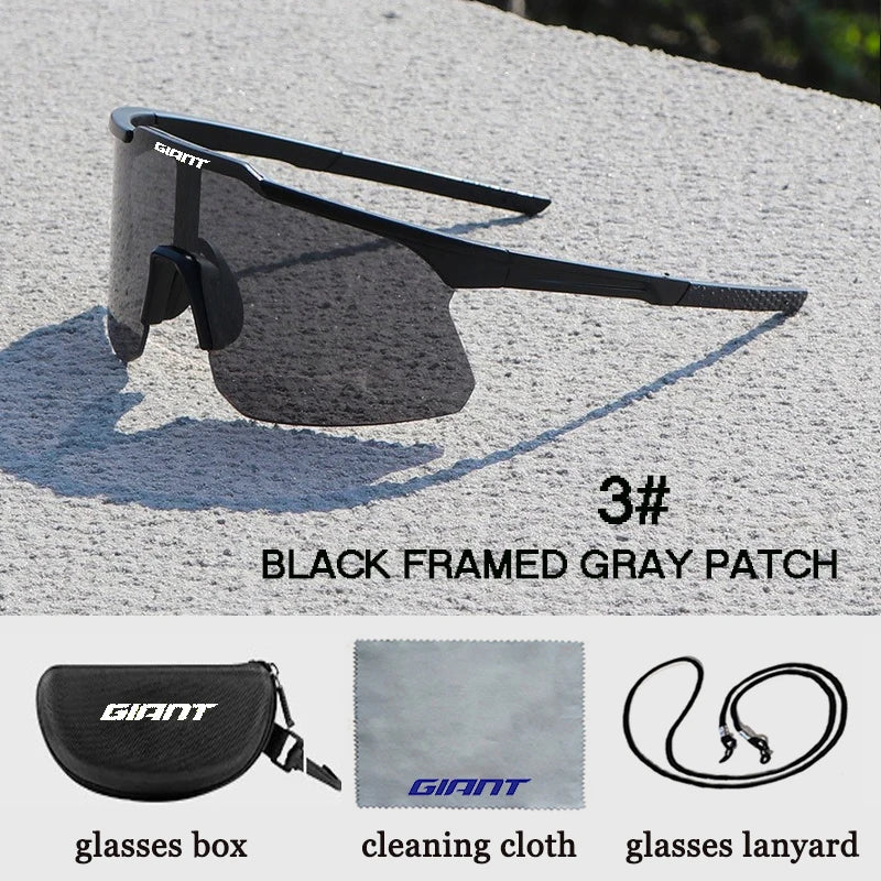 2025 giant new cycling Glasses UV400 Protection, Anti-Fog, Sports Sunglasses for Men Women with case
