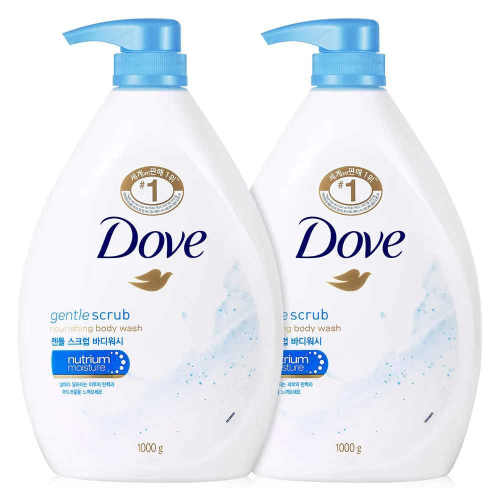 Dove Body Wash Body Cleanser 6 Types 1000ml 2-Pack