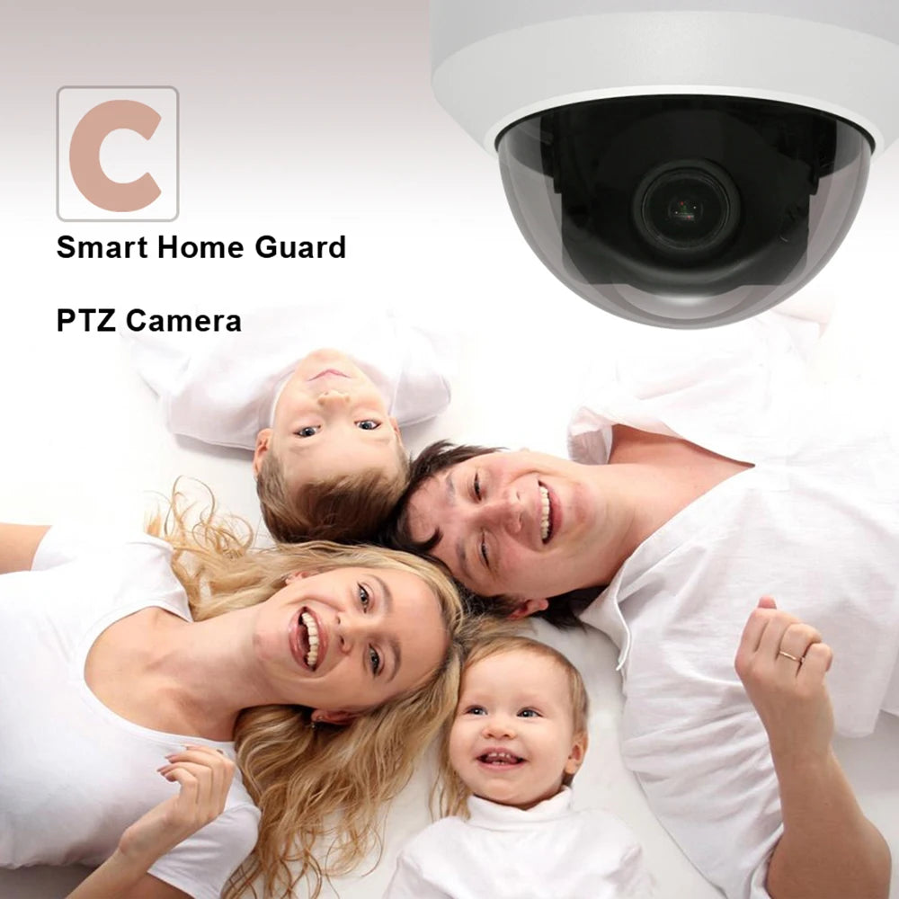 Vandalproof Ultra HD PTZ 4K 8MP 5MP 4MP POE IP Camera 5X Optical Zoom Metal Outdoor Waterproof  Surveillance Camera XMEYE