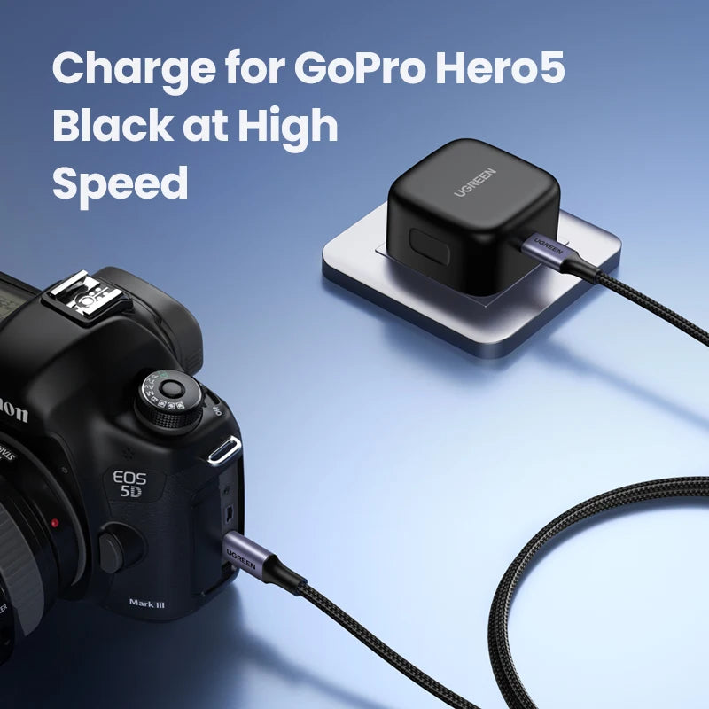 UGREEN USB Cable PD100W USB C to Type C Fast Charger Cable for Xiaomi Samsung MacBook iPad 5A Mobile Phone Cord USB Cable Type C