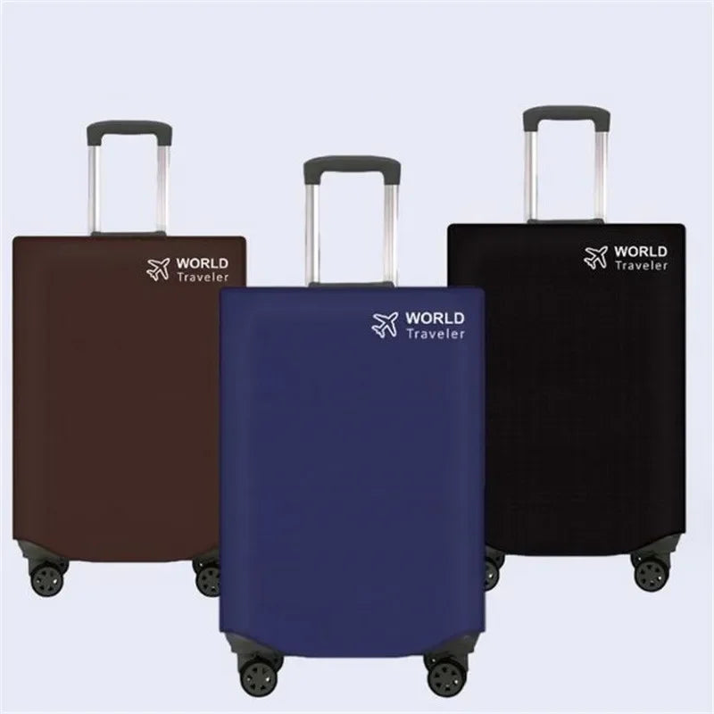 20/24/26/28/30inch Black Anti-scratch Luggage Protector Cover Non-woven Luggage Cover Dustproof Trolley Suitcase Wear-resistant