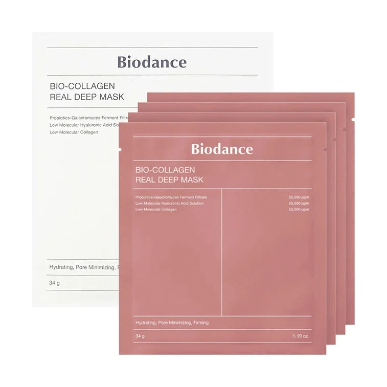 BIODANCE Bio-Collagen Real Deep Mask — Hydrating Overnight Hydrogel (Whole Face)