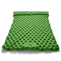 Hot Sale! 2025 Upgrade! Double Air Mattress Camping Blow Up Bed w/Built-in Pump Waterproof Portable Thickened for Outdoor Travel