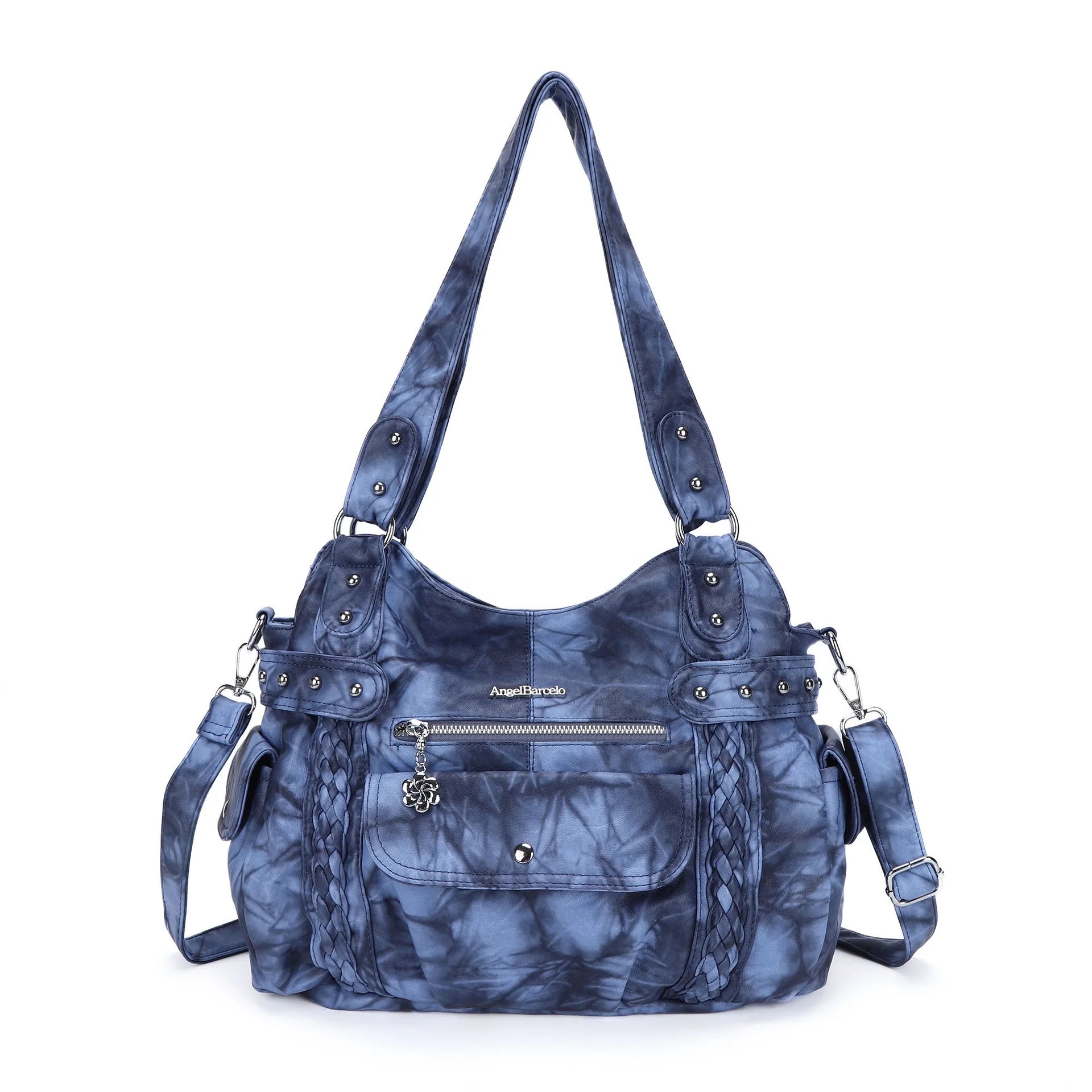 Bag Women Handbags Satchel Top-handle shoulder bag PU Crossbody Bag Dumpling Pack Multi-pockets Shoulder Bags Purse