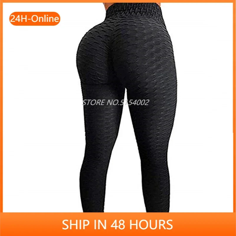 CurveLift™ Push-Up Leggings — Black (Plus Size)