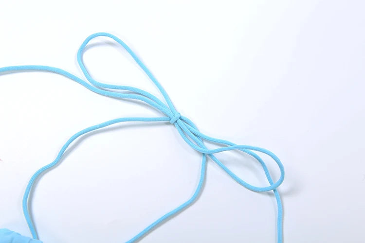 Nibber Asymmetrical Hem Dress Women Halter Bandage Sleeveless Backless Solid Beach Party Sexy 2026 Summer New Trend Mini Bodycon