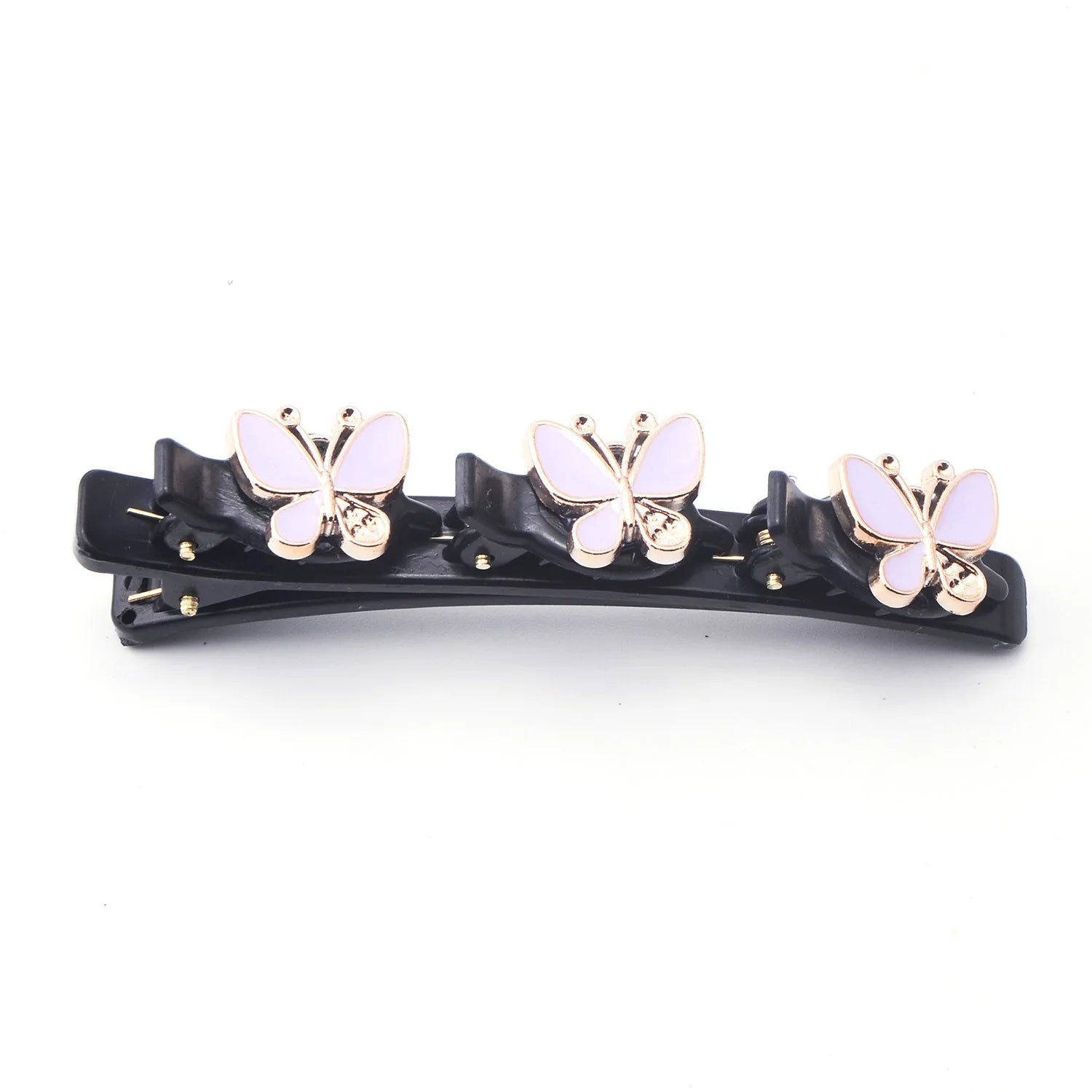 Elegant Butterfly Braided Hair clip for women Korean version Side Clip Fashion Girl Hairpin Hair Accessories duckbill clip