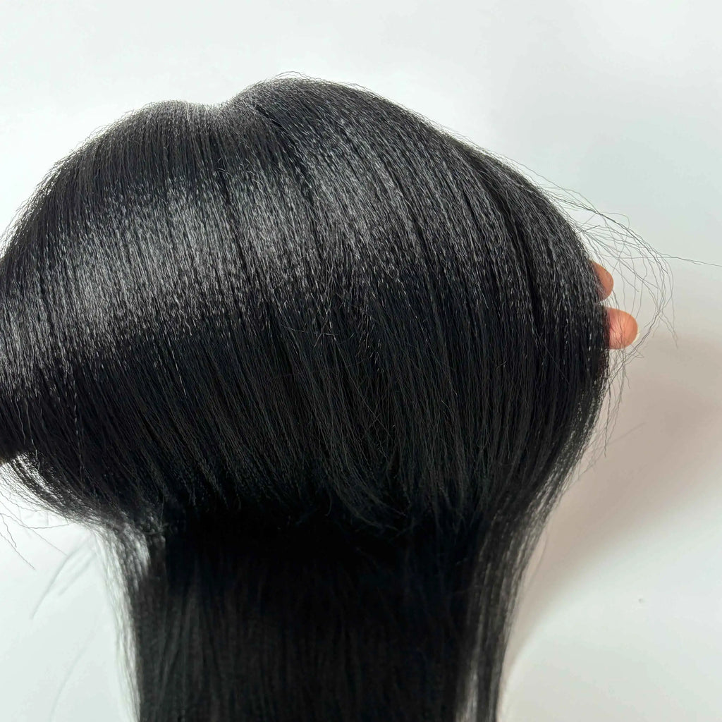 Wigundle Pre-Stretched Braiding Hair — EZ Crochet Yaki Straight (Flame-Retardant Kanekalon)