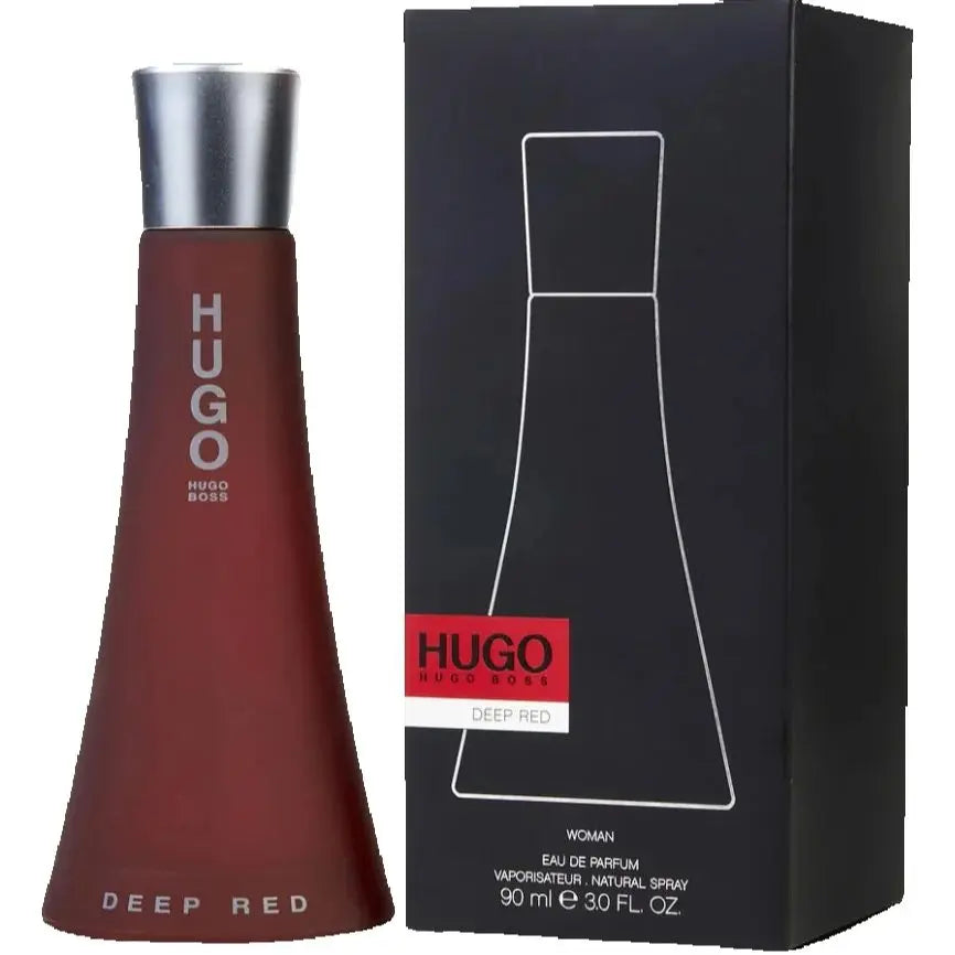 Hugo Deep Red women Eau De Parfum Spray 90ml Floral and fruity notes with original, long-lasting fragrance