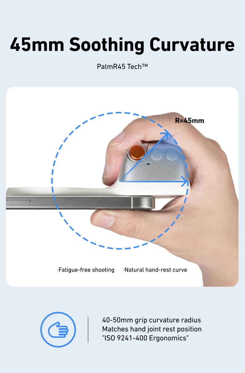 TELESIN Magnetic Phone Camera Shoot Hand Grip Phone Holder Shooting Aid Remote Control Handle for Iphone HUAWEI SAMSUNG Phone