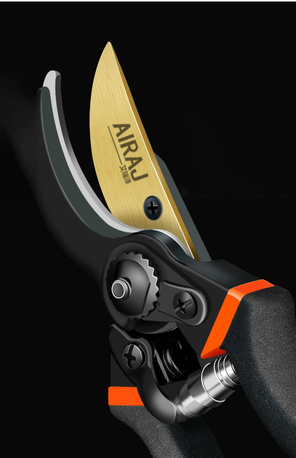 AIRAJ Bypass Pruning Shears – Heavy-Duty Ultra-Sharp Hand Pruners