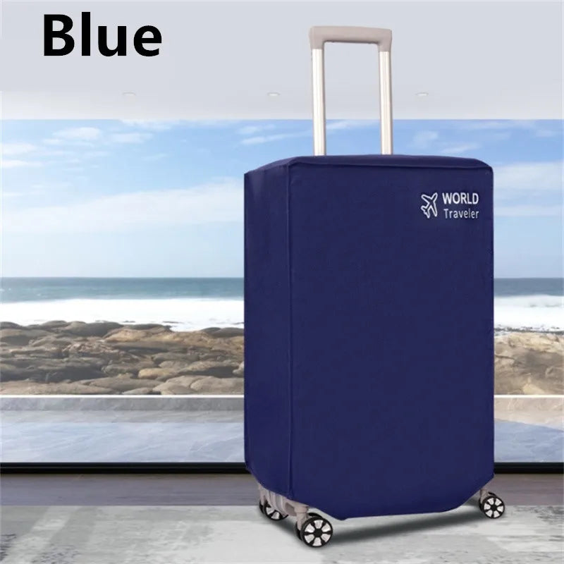 20/24/26/28/30inch Black Anti-scratch Luggage Protector Cover Non-woven Luggage Cover Dustproof Trolley Suitcase Wear-resistant