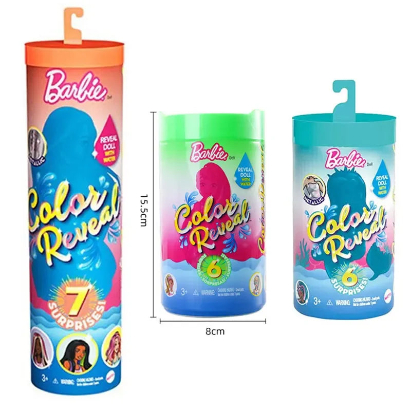 Original Barbie Color-Changing Chelsea Doll | Warm Water Surprise Toy with Belt & Accessories (GTP53 / GTP42 / GPD41)