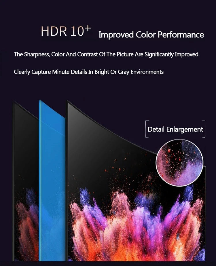 Wholesale 65 Inch LED Curved Smart Tv Android 4K Ultra HD Televisions