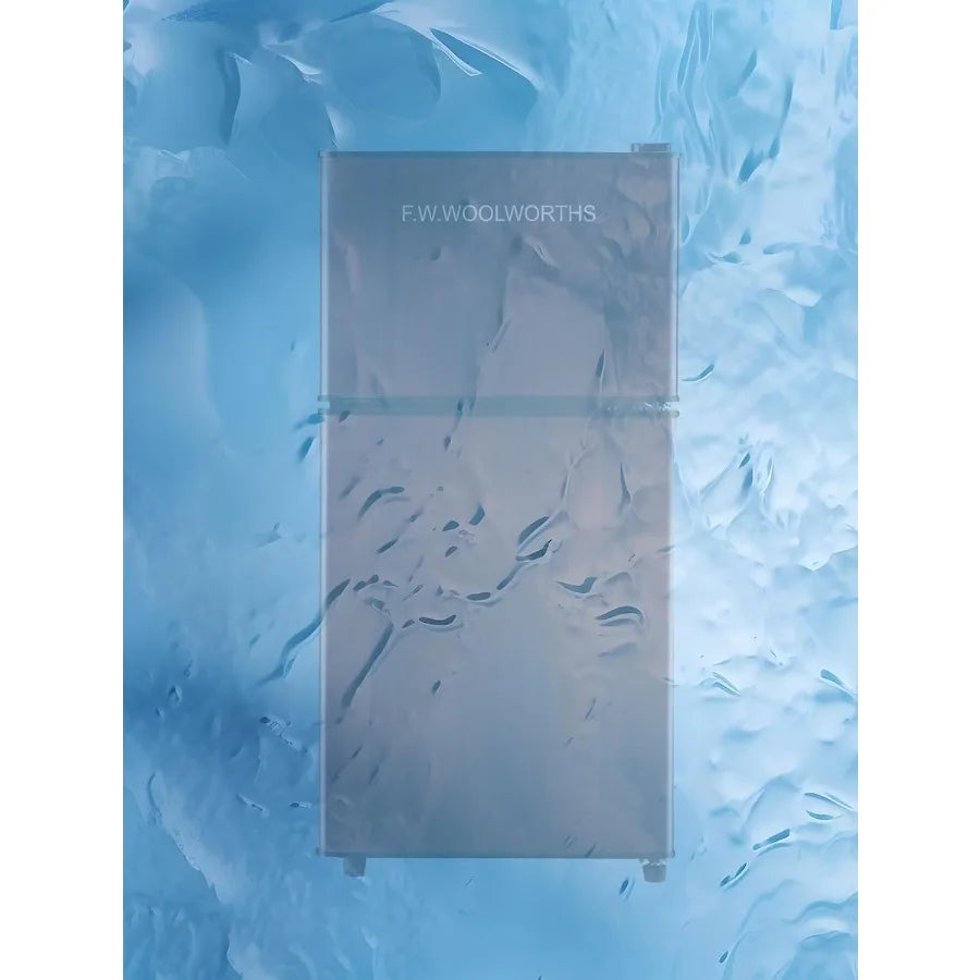 3.5 Cu.Ft Compact Mini Fridge with Freezer and 2 Doors for Office Kitchen Dorm and Bedroom Use Small Refrigerator with 7-Level