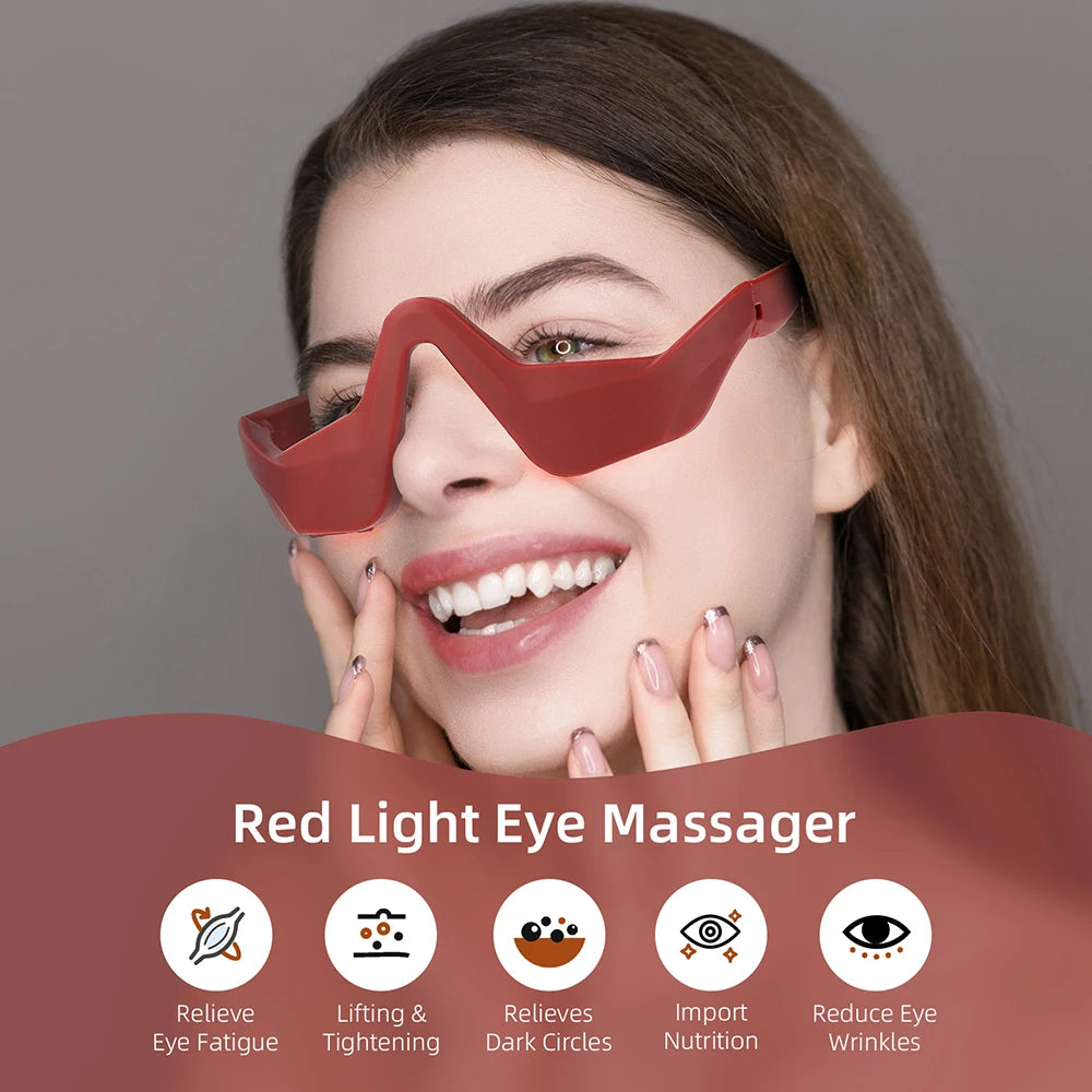 Eye Massager 3D Eyes Relax Massager Fatigue Relief Lighten Dark Circles Smooth Eye Fine Line Beauty Eye Care