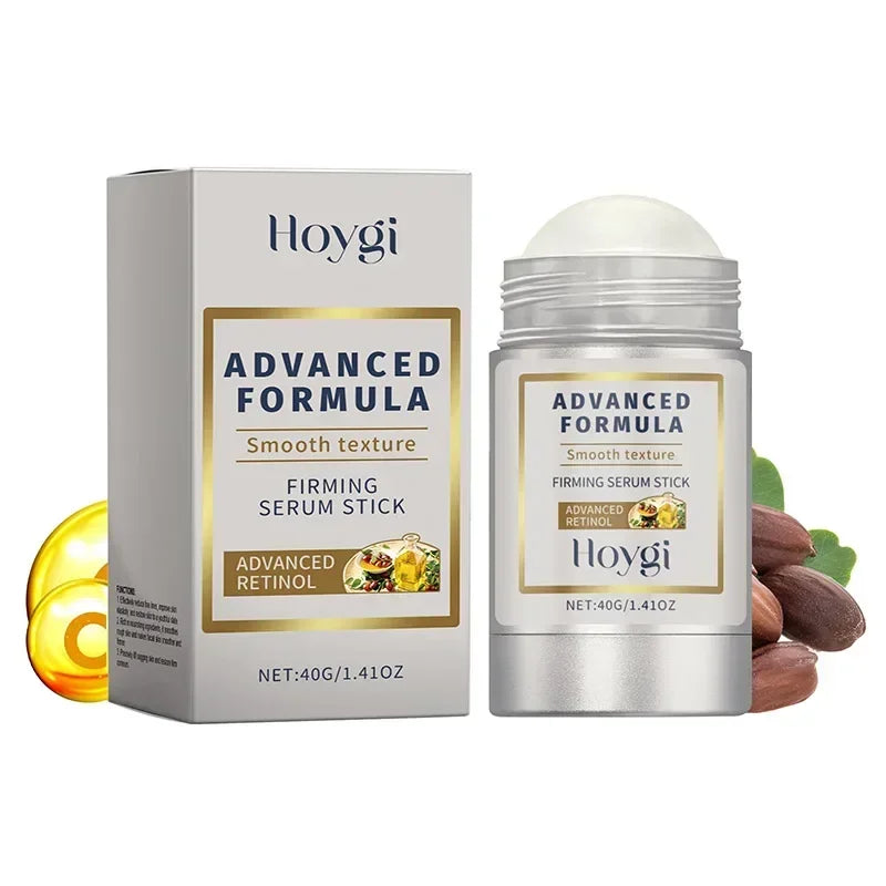 Retinol + Hyaluronic Acid Face Balm Stick – Anti-Wrinkle, Firming & Moisturizing Korean Skincare for Smooth, Plump, Youthful Skin