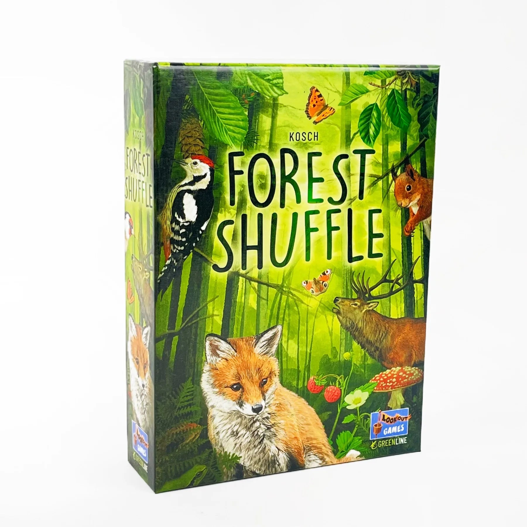 Forest Shuffle Card Game - Clever Strategy Game Fun Family Game for Kids and Adults - Woodland Edge、ALPINE、Expansion Game