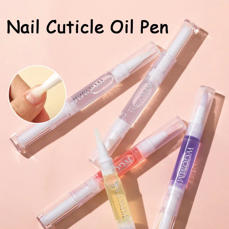Nail Cuticle Oil Pen for Beauty Health Edge Oil Plant Nourishment Oil for Manicure Nail Finger Care Tools Finger Nail Treatments
