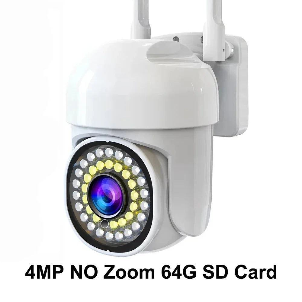 Yoosee 4K 8MP Three Lens Dual Screens 10X Optical Zoom IP66 Outdoor Waterproof Auto Tracking Two Way Audio Surveillance Cameras
