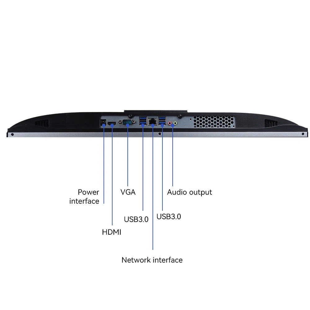 AOC 23.8″ All-in-One — Ryzen 5 5600G, 16GB RAM, 512GB SSD, Windows 11 Home, Wi-Fi, Adjustable Stand