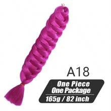 Xpression Synthetic Big Braids Crochet Hair Braids Extensions Yaki Straight Hair Women's Jumbo Braids Hair Daily Wear