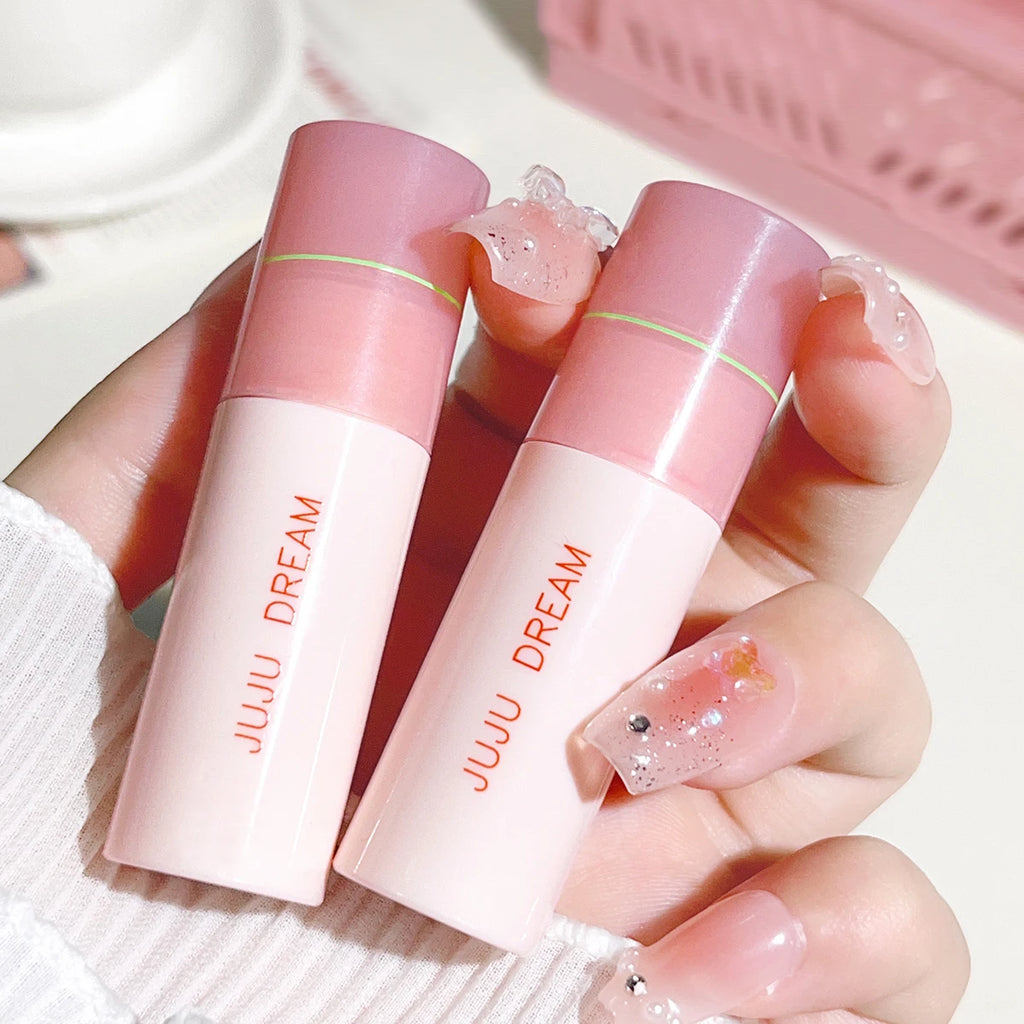 JUJU DREAM 6 Color Matte Lip Glaze - Long-lasting, colourless, non-stick cup velvet, student-friendly, brightening nude lipstick