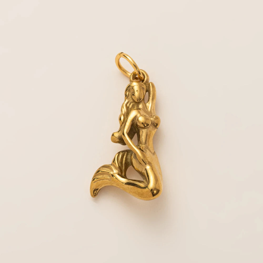 18K Gold-Plated Animal Series Charms | Stainless Steel DIY Pendants for Jewelry Making