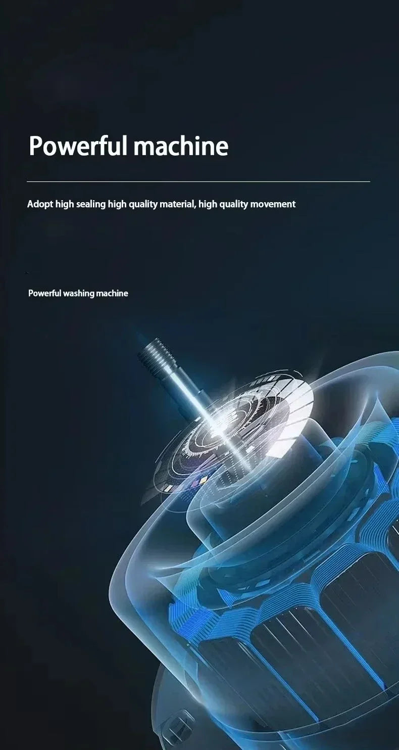 EU/UK/US 3 IN 1 Washing machine Semi-Auto household Small washing machine dormitory 7kg large capacity Washing & Shoe machine