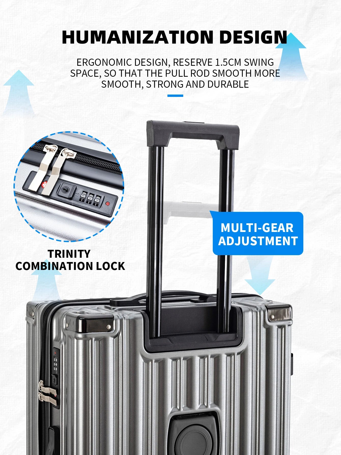 Sturdy Suitcase Aluminum Frame Trolley Case 20 Male and Female Students Universal Wheels 24 Boarding Suitcase Password Leather C