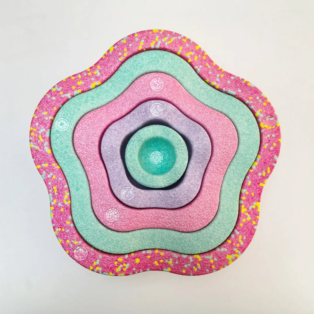 Kids Balance Stapstones Toys Sensory IntegrationFoam Toys Stapstenenen Sports Balance Toys 5pcs Set