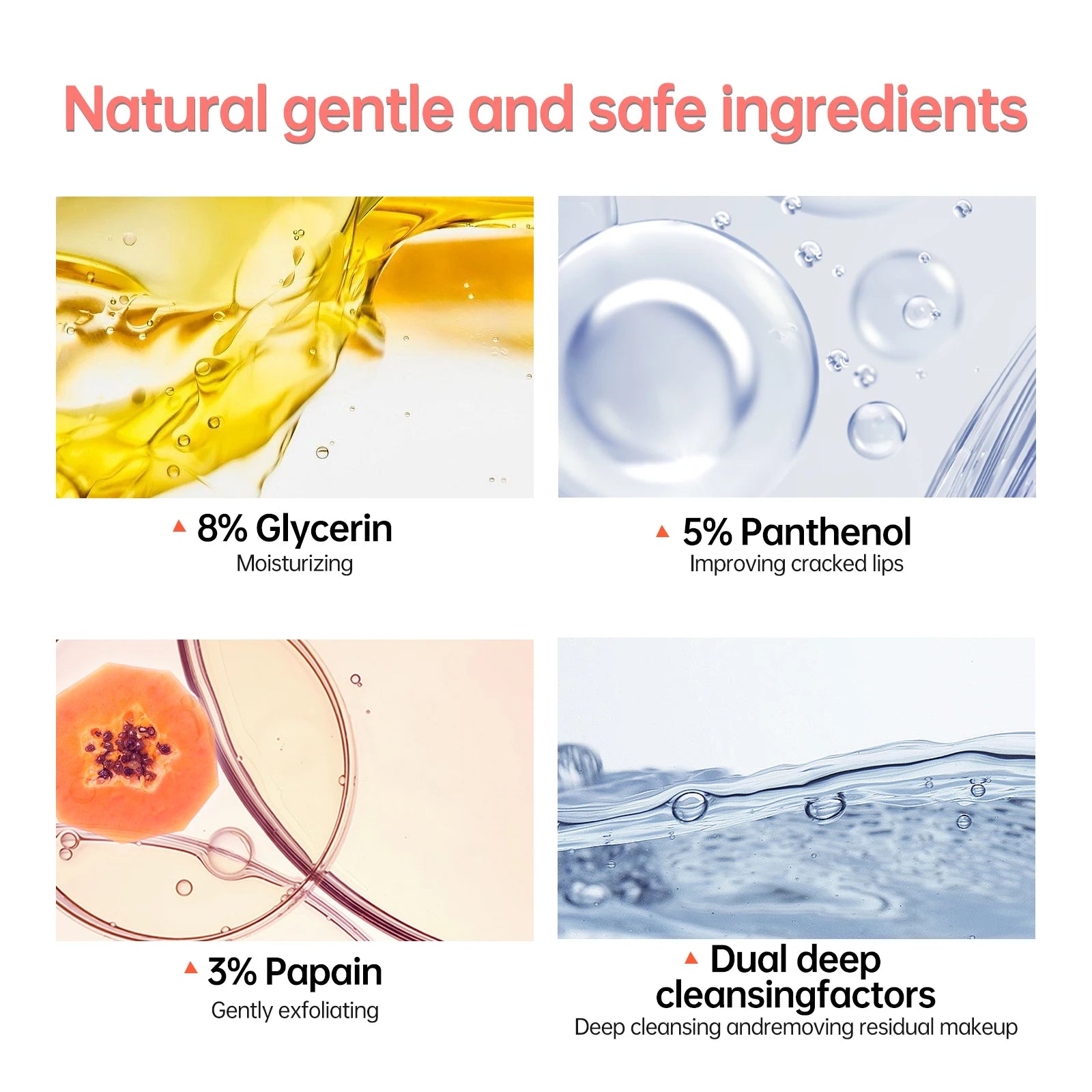 JoyPretty Bubble Lip Balm Lightening Dark Lip Mask Gloss Oil Makeup Exfoliating Clean Moisturizer Beauty Health Lip Care Product