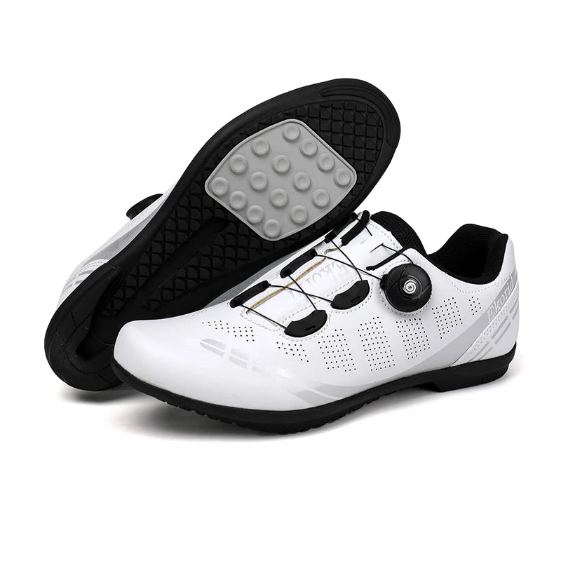 Unisex MTB Mountain Road Bike lock Shoes Breathable Non-slip Wear-resistant Pedal Bicycle Outdoor Competitive Bicycle Equipment