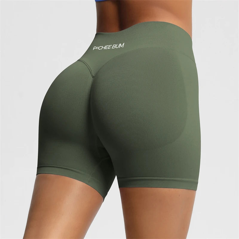 PeachFit™ Bum-Shaping Yoga Shorts — High-Stretch, Breathable Booty-Lift Fitness Shorts for Women